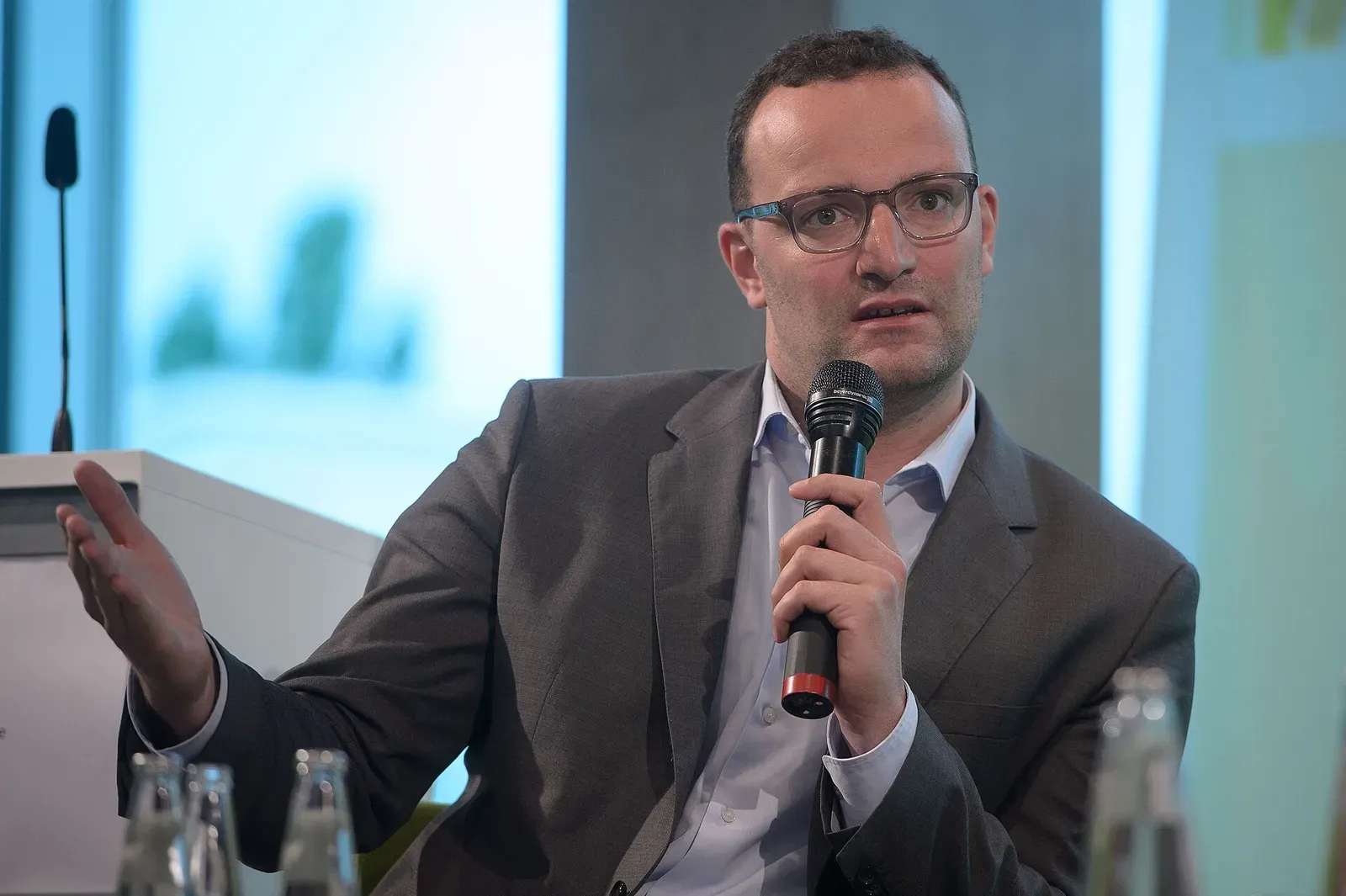 Jens Spahn (MdB, CDU/CSU) Foto: a href=" http://www.stephan-roehl.de " rel="nofollow" Stephan Röhl /a Konferenz "Baustelle grüne Wirtschaftspolitik"…