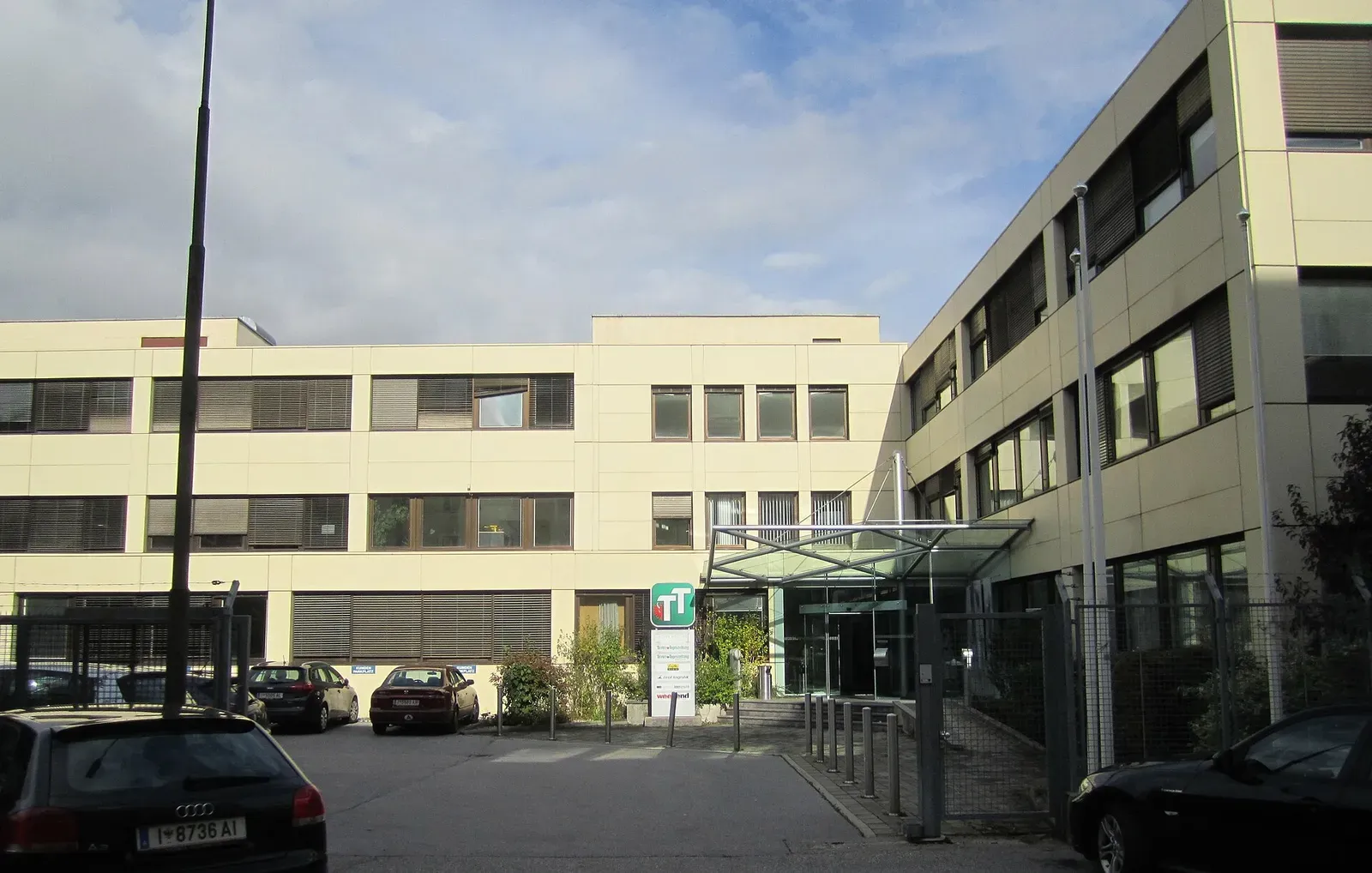 Gebäude der Moser Holding und Tiroler Tageszeitung in Innsbruck.