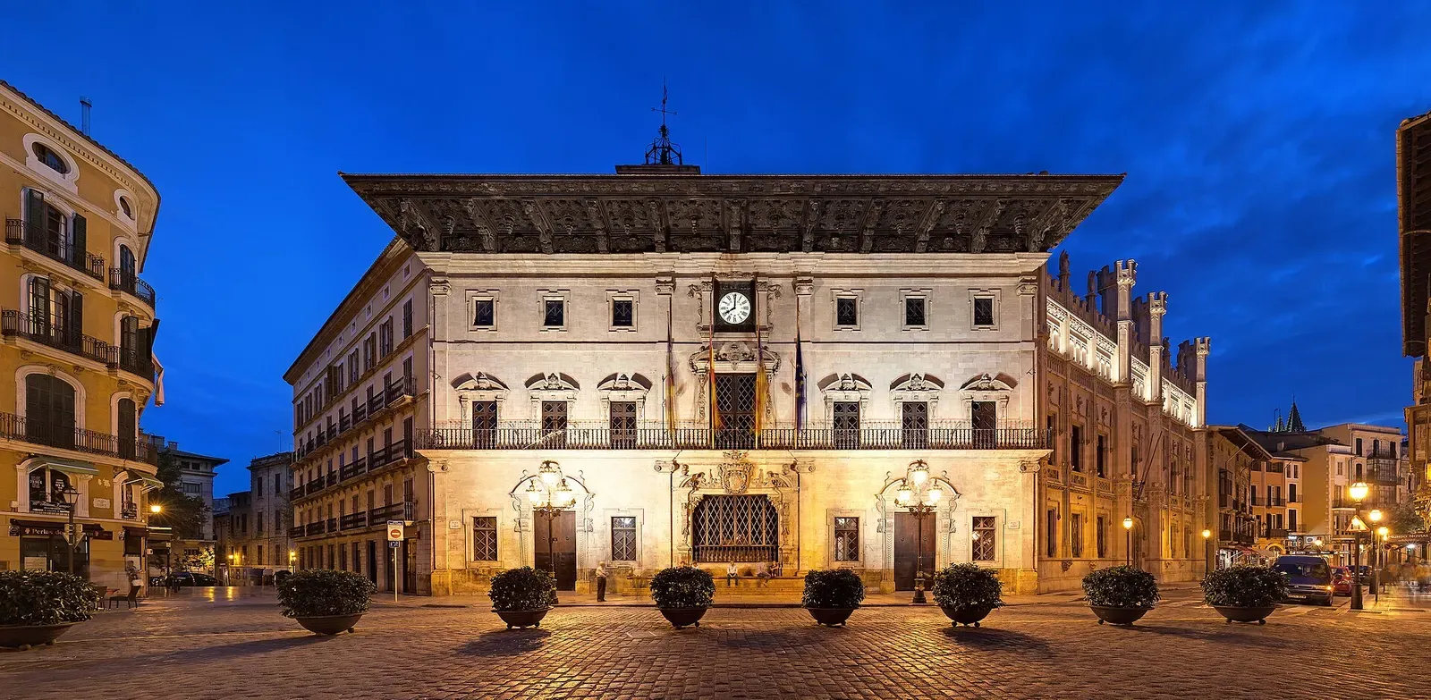 City Hall of Palma de Mallorca , Spain