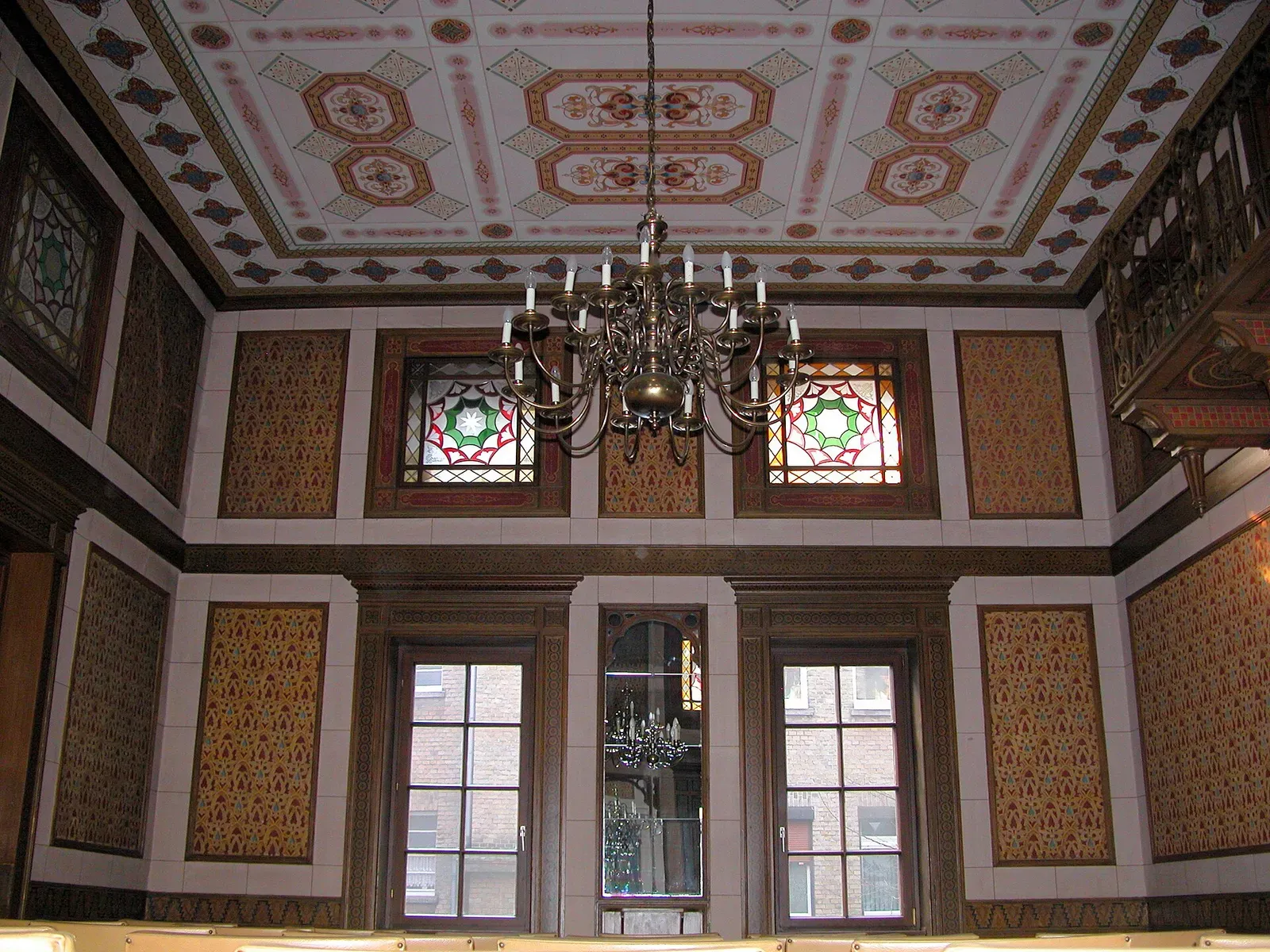 Braunschweig , Russische Botschaft , Jakobstraße 1a, Saal, Blickrichtung Süden.