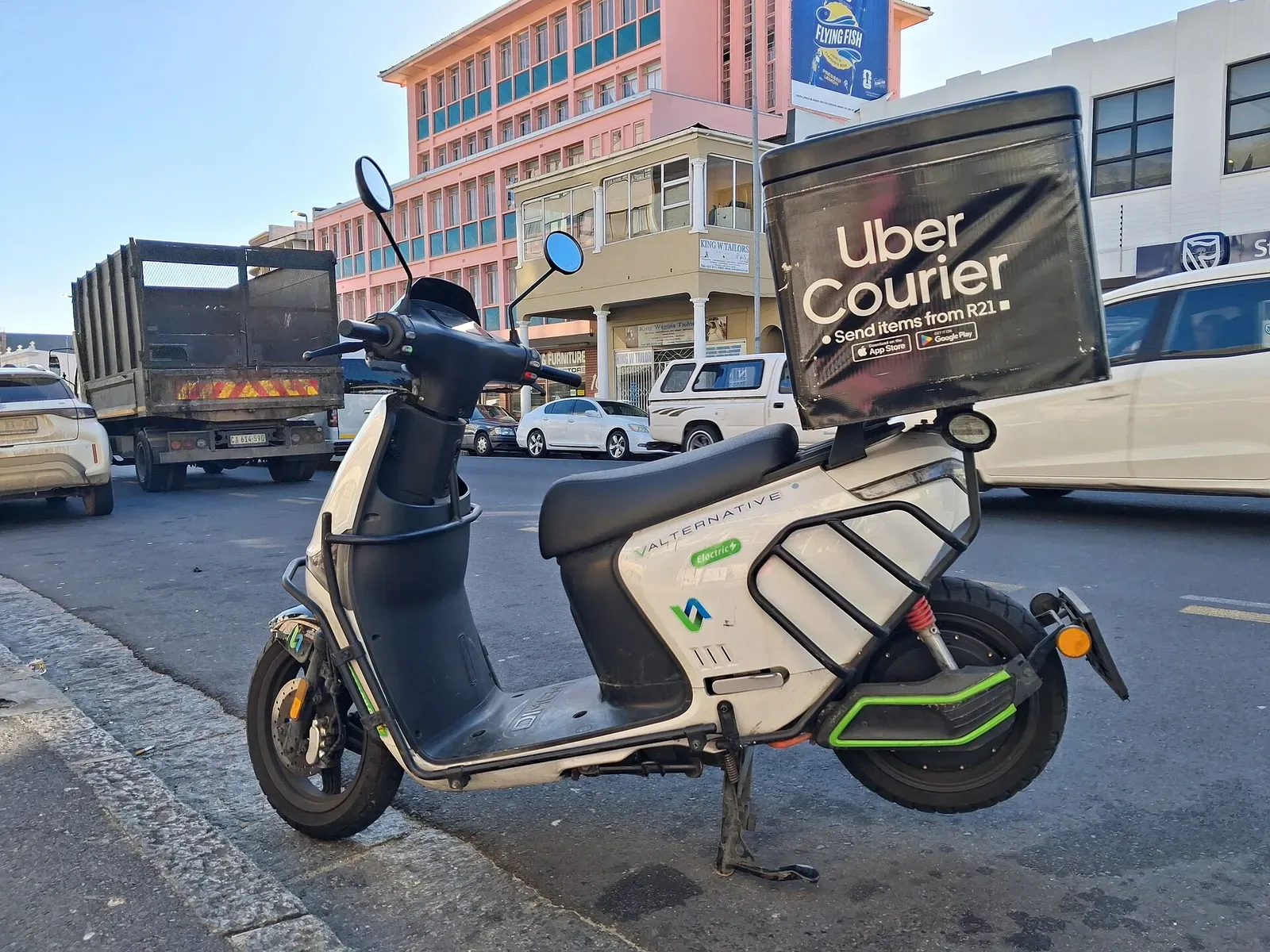 Uber Courier delivery - Valternative Energy