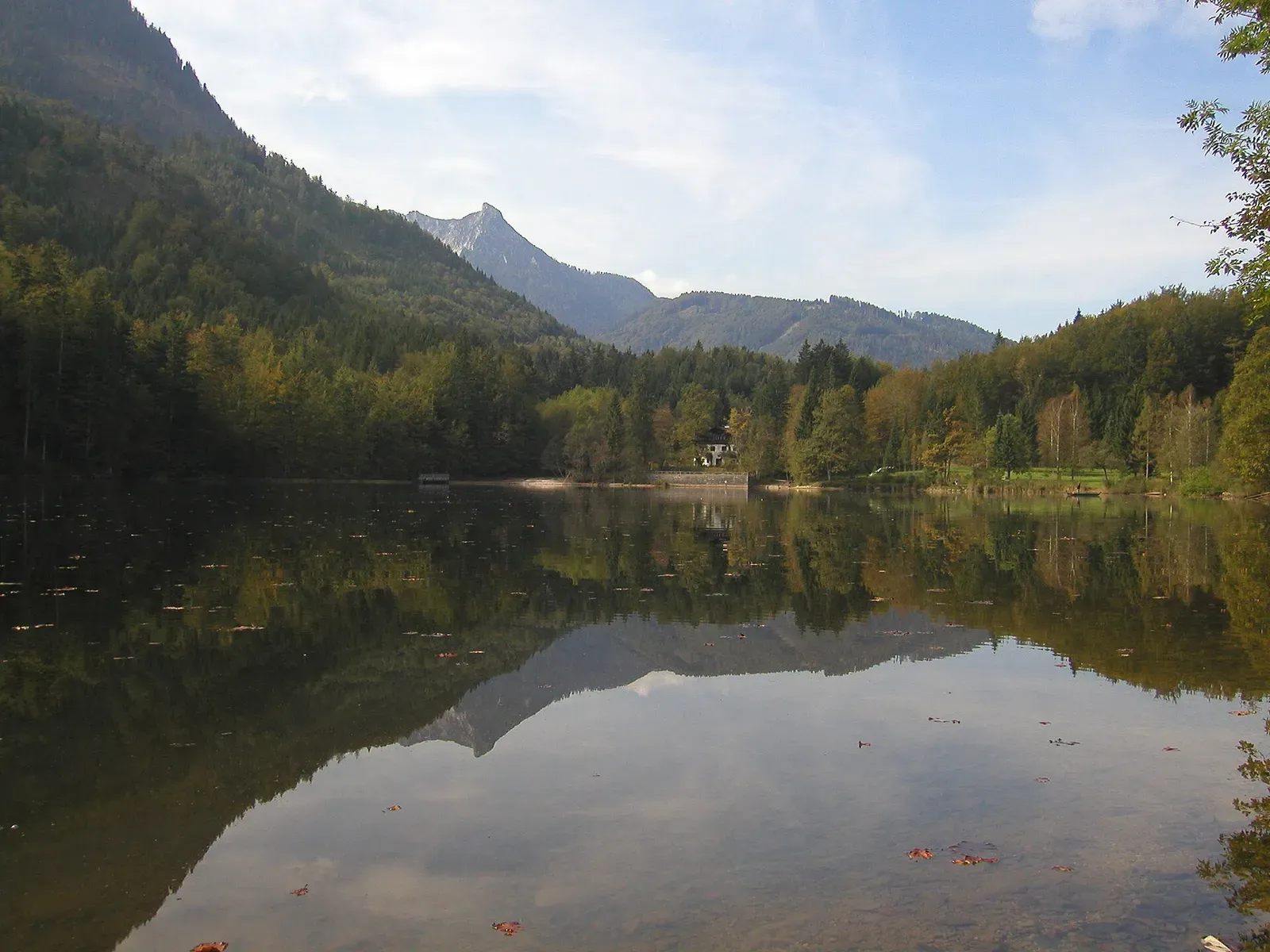 Nussensee in der Nähe von Bad Ischl (Salzkammergut)
